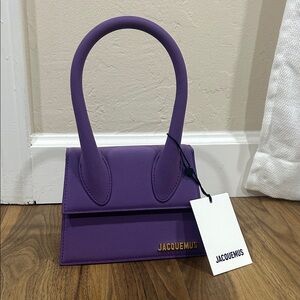 Jacquemus Purple Mini Top-Handle Le Chiquito Bag